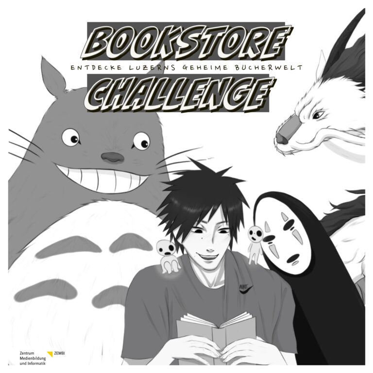 Bookstore Challenge weiss Quadrat